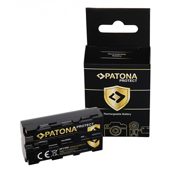PATONA PROTECT Battery f. Sony NP-F550 3500mAh/20Wh Μπαταρία κατάλληλη για Blackmagic 6K pro