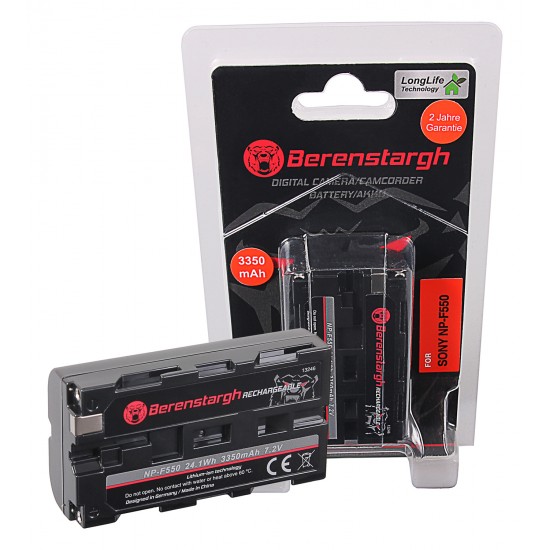 Berenstargh Battery f. Sony NP-F550 F330 F530 F750 F930 F920 F550