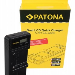 Dual LCD Quick Charger for NP-F series batteries