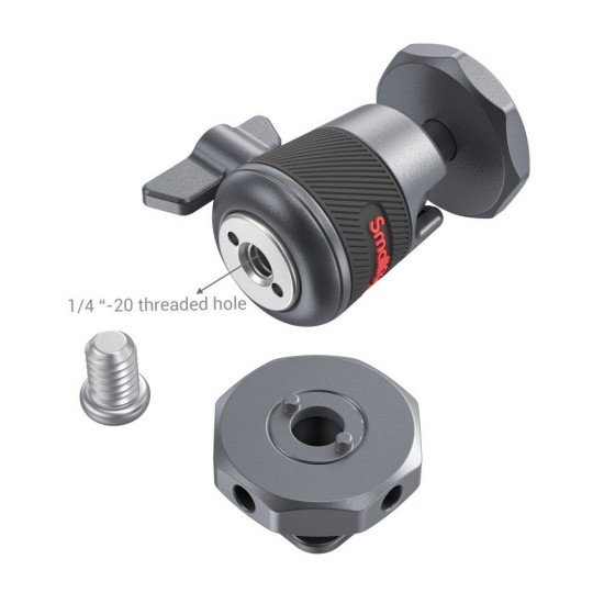 SmallRig Mini Ball Head with Removable Cold Shoe Mount (two pieces)