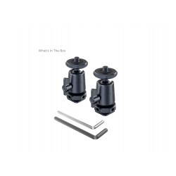 SmallRig Mini Ball-Head Mounting Support Kit with Removable Cold Shoe (2pcs)