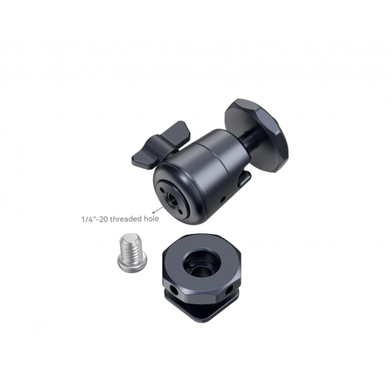 SmallRig Mini Ball-Head Mounting Support Kit with Removable Cold Shoe (2pcs)