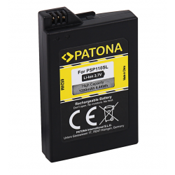 PATONA Battery f. Sony Playstation Portable Lite Slim & Lite PSP2000 PSP 3000 Brite PSP3004 (2nd Generation) PSP-S110