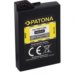 PATONA Battery f. Sony Playstation Portable Lite Slim & Lite PSP2000 PSP 3000 Brite PSP3004 (2nd Generation) PSP-S110