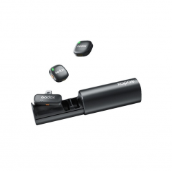 Godox C01 Kit 2 Wireless system with 2 Microphones Black