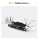 K&F Concept Folding Hex Key Set with Screwdrivers, Portable Screwdriver Set Folding Tool for Assembly of Photographic Equipment Repair of Bicycles.