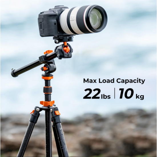 K&F Tripod Compact Portable Rotatable 360° Center Column