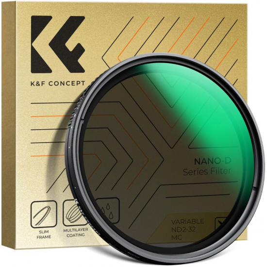 K&F Concept 55mm Variable ND Filter ND2-ND32