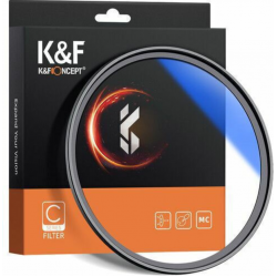 K&F Concept Multi-Coated Filter UV 62mm Diameter for Photographic Lenses KF01.1425