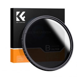 K&F Concept ND2-ND400 Variable ND Filter Diameter 82mm for Camera Lenses