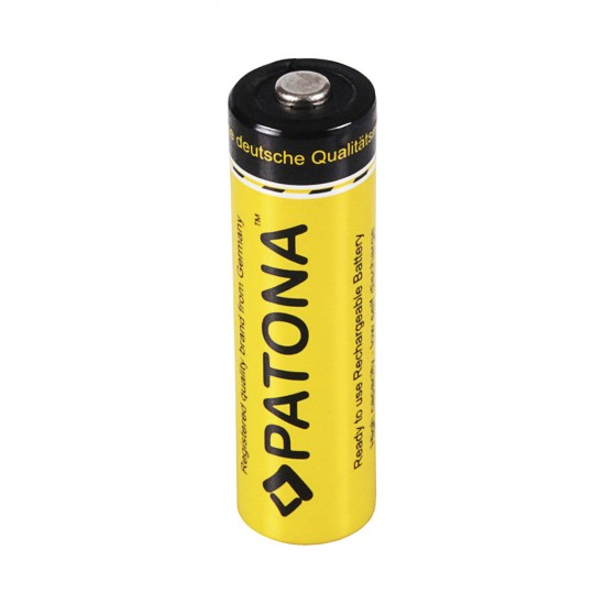 PATONA Mignon Batteries: 4x Battery AA MIGNON LR6 PATONA 2200mAh inkl box