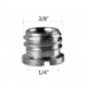 NEW THREAD ADAPTER W/ 1/4" TO 3/8" THREAD 10PCS PACK 856