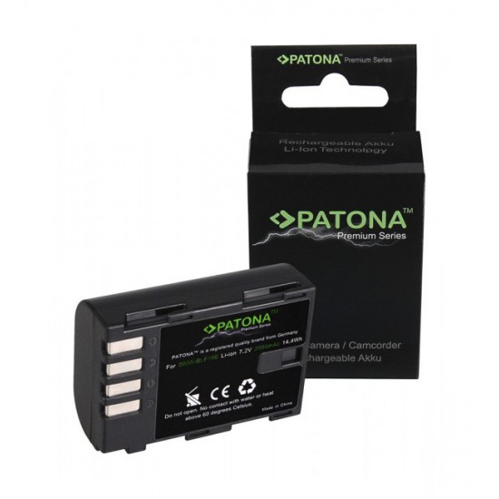 PATONA Premium Battery f. Panasonic Lumix DMW-BLF19