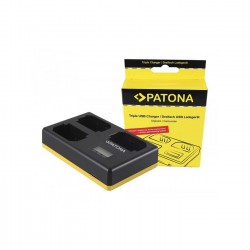 PATONA USB Triple Charger Sony NP-FZ100