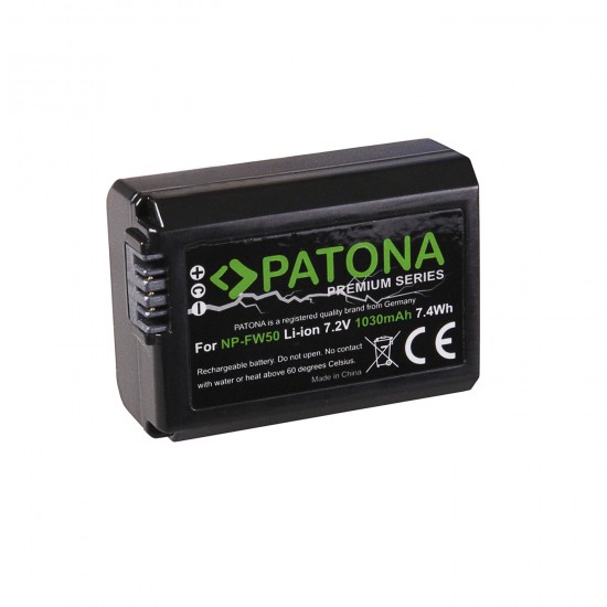 PATONA Premium Battery f. Sony NP-FW50