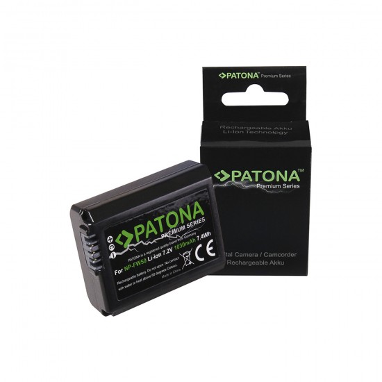 PATONA Premium Battery f. Sony NP-FW50