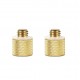 Screw Adapter 1/4" FEMALE TO 3/8" MALE
