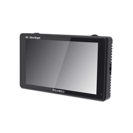 FeelWorld LUT6S 6 Inch HDR/3D LUT 2600nits 3G-SDI 4K HDMI Touch Screen On-Camera Monitor