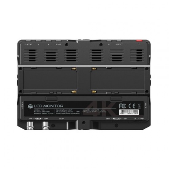 Lilliput H7S - 7" 4K **HDMI + SDI** Sunlight Readable Monitor